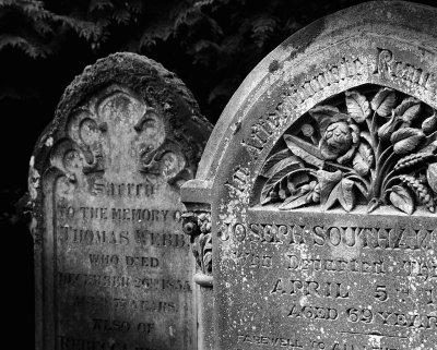 gravestones, stratford-upon-avon