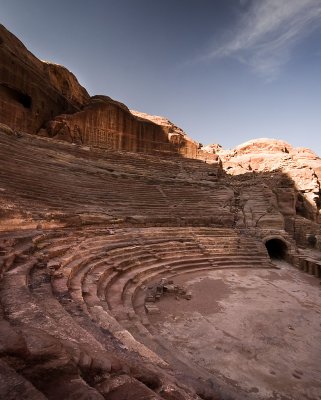 amphitheatre, petra