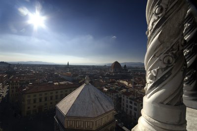 firenze from giotto's bell tower