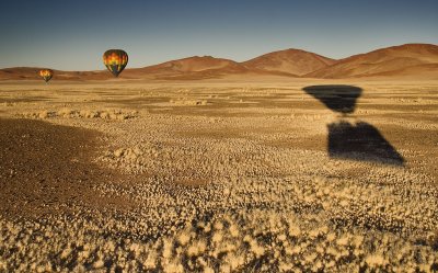 Ballooning, Sossusvlei