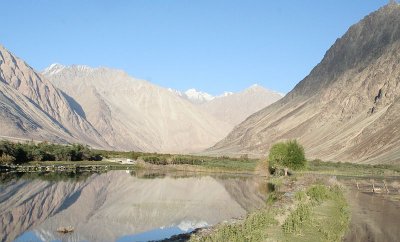 nubra valley at dusk