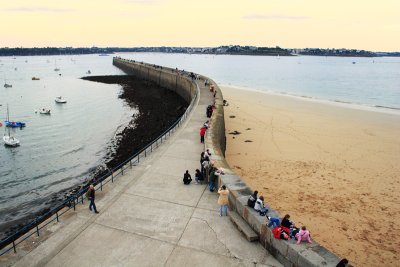 Plage du Prieur from St Malo