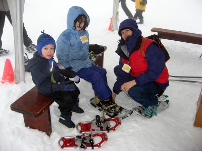 Snowshoe hike on Cypress Mountain