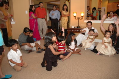 Children in activities