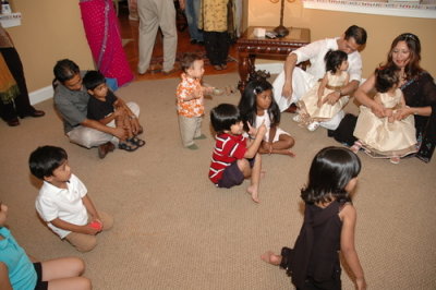 Children in activities