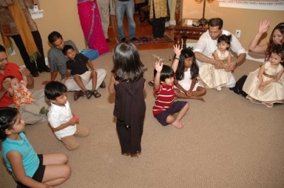 Children in activities