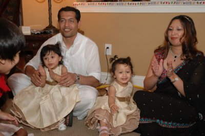 Mommy Papa and the girls