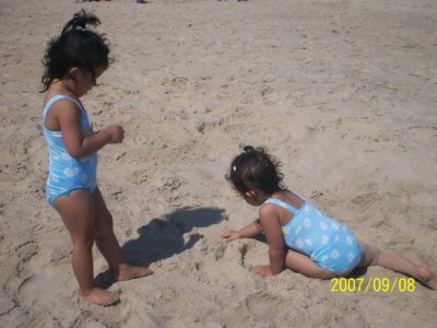 Girls are playing