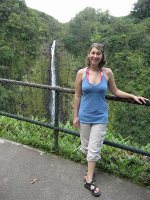 Tiffany at Akaka Falls