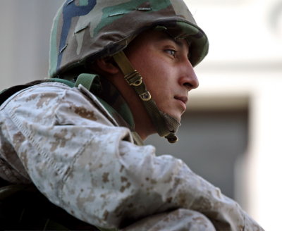 Jeter Joins the Marines!
