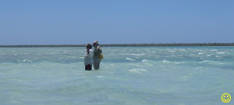 Christmas island bonefish flats