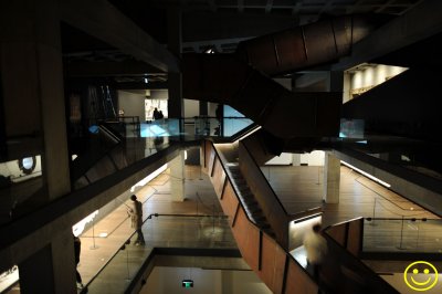 Museum underground. Mon 6.