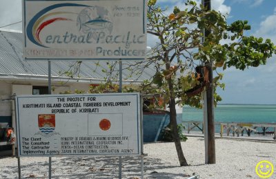 fish processing plant sign