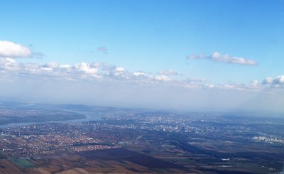 Belgrade from its sky