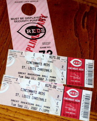 Reds Diamond Seats Tickets