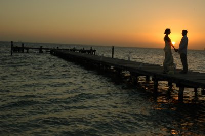 Jocelyn & Joe, March 3rd, 2007, Zama Beach Club