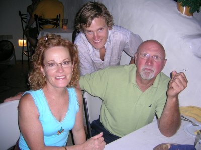 Larry and Jan and son