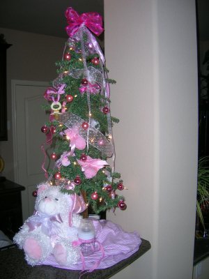 Eva's baby Christmas tree