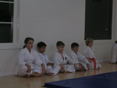 Austins Karate class