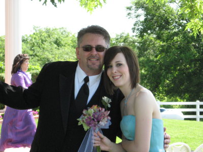 Dad and sister Hannah