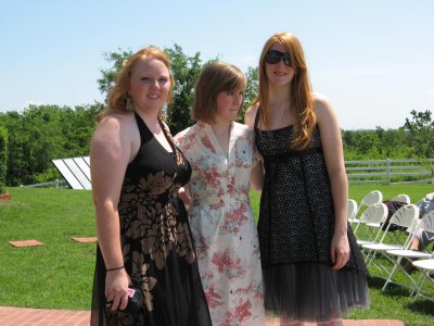 Anne, Rayna, and Galen three sisters to Bride