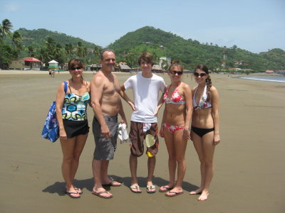 Hewitt's family trip to Nicaragua