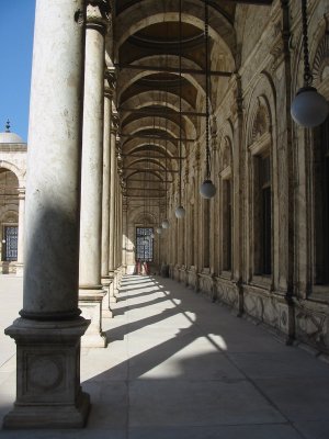 Corridor at the mosque