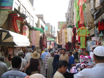 Touring the Cairo market