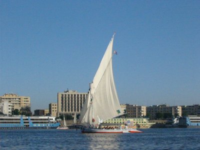 Feluccas on the Nile