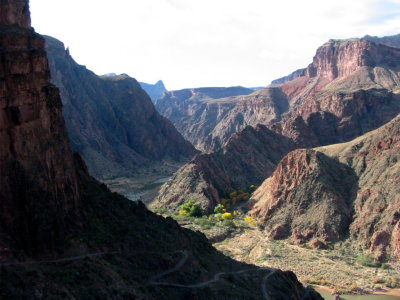 The inner canyon of the Colorado River