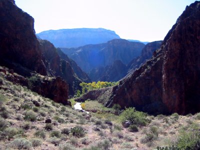 South rim above Bright Angel Canyon