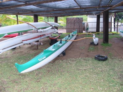 Racing outriggers