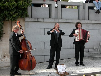Musicians,  Prague Castle.