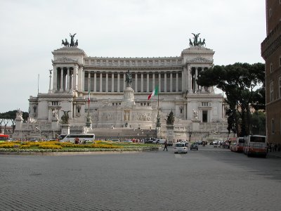 The Altare Della Patria,  Rome.