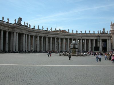 St Peter's Square, Rome.
