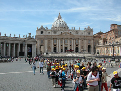 St Peter's Square, Rome.