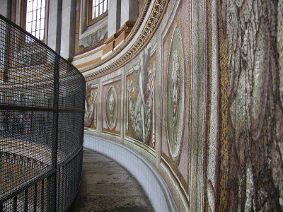 The Dome Walkway, St Peter's Bacilica, Rome.