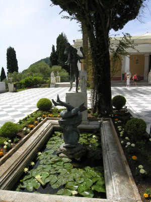The Achillion Palace,   Corfu.