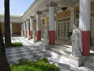 The Achillion Palace,   Corfu.