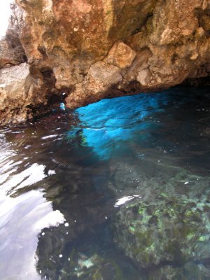 The caves at Paleokastritsa,   Corfu.