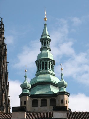 St Vitus's Cathedral,    Prague.