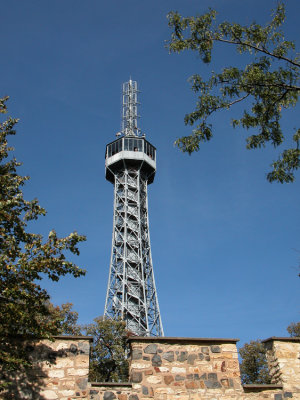 The Observation Tower, Petrin Hill,   Prague.