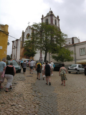Up to The Cathedral, Silves,   Portugal.