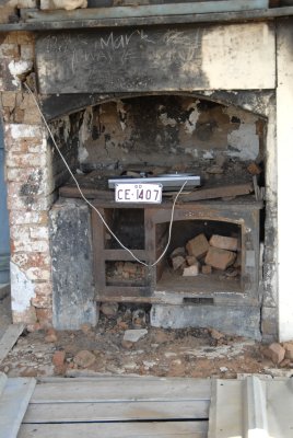 A registered fuel stove between Enngonia and Barringun, NSW
