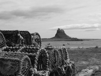 Holy Island and Bamburgh Castle, Northumberland April 2007