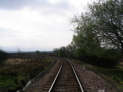 South from Rannoch Station