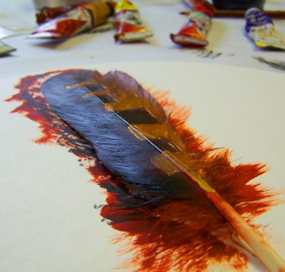 Painted Feather