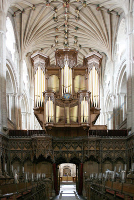 Organ Loft Norwich Cathedral