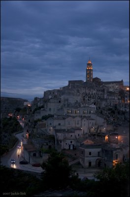 Sassi at night - Matera, Italy