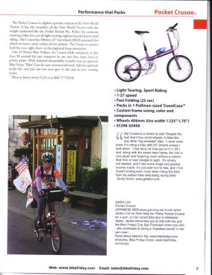Bike Friday Catalog 2006